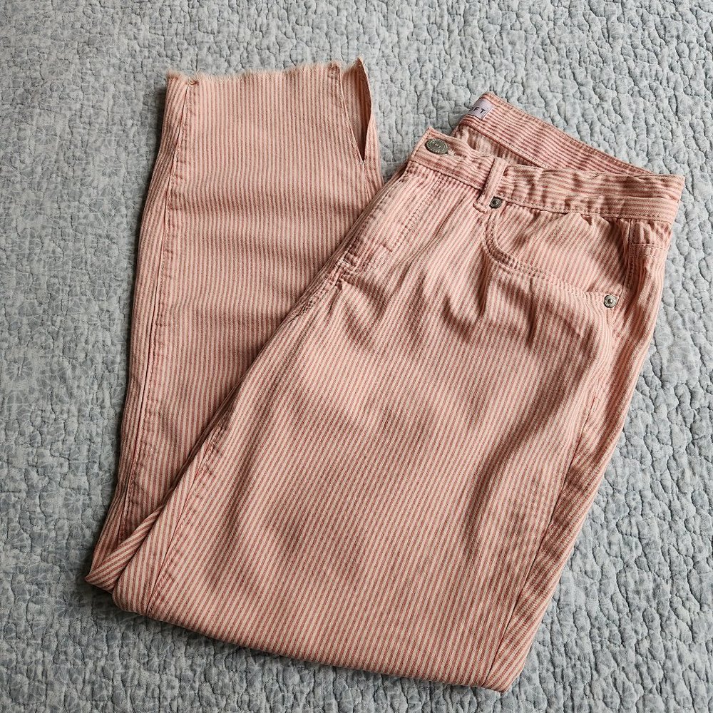 Ann Taylor Loft Relaxed Fit Cotton Pants, Size 4